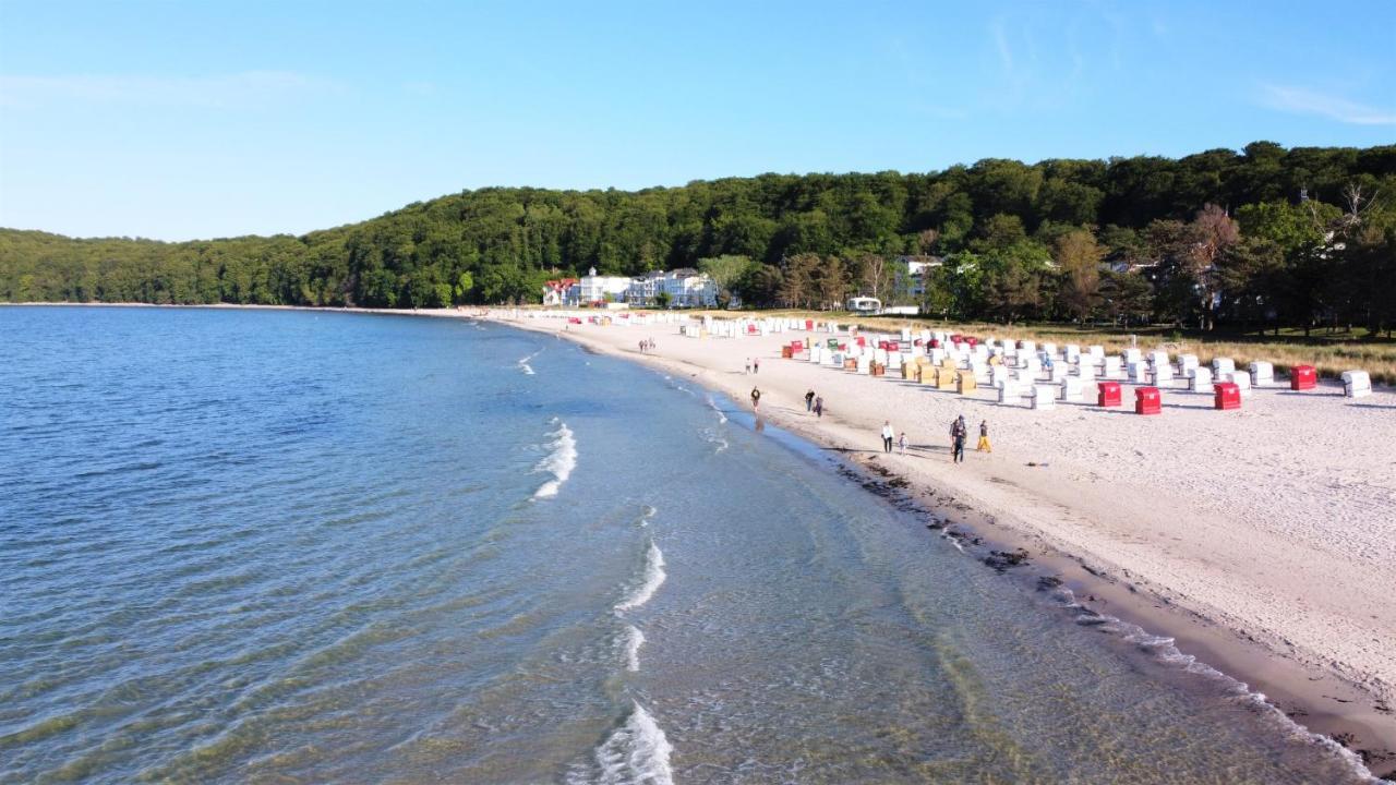 Haus Strandburg - Hinter Duene Und Meer Apartman Binz Kültér fotó